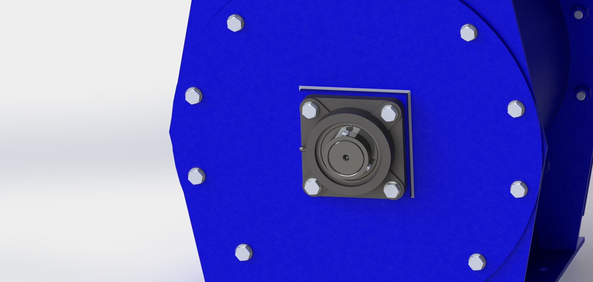 四螺栓法兰轴承装置(直径50毫米)